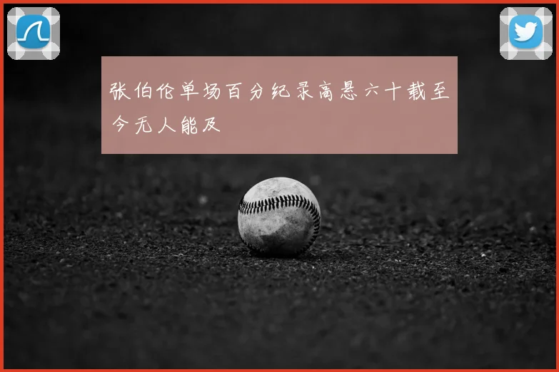 张伯伦单场百分纪录高悬六十载至今无人能及