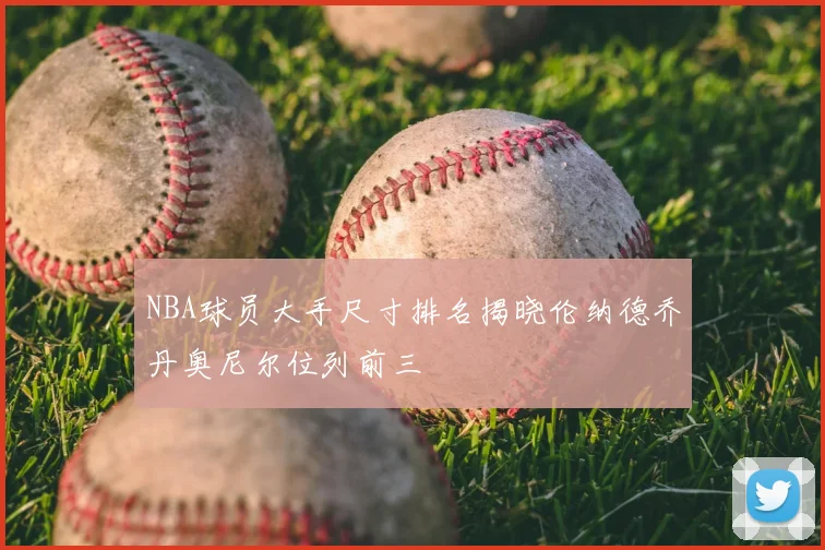 NBA球员大手尺寸排名揭晓伦纳德乔丹奥尼尔位列前三