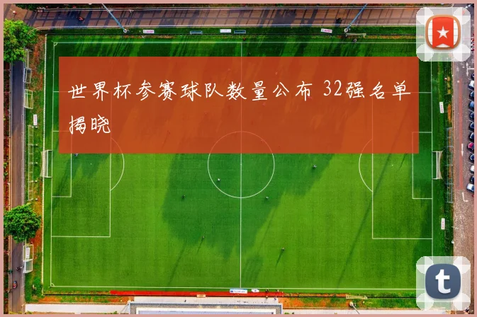 世界杯参赛球队数量公布 32强名单揭晓